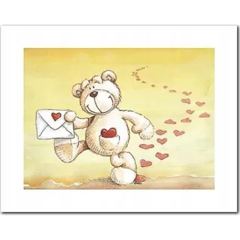 Obraz Plakát Bar Mit Brief 30x24cm