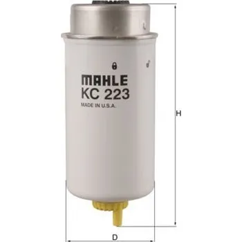 Filtr do auta Palivový filtr MAHLE KC 223