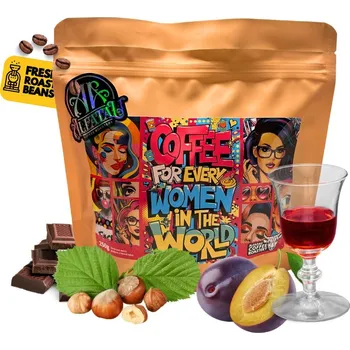 Káva Alfatau Women Blend pro každou ženu, káva, zrnková, výběrová, 250g
