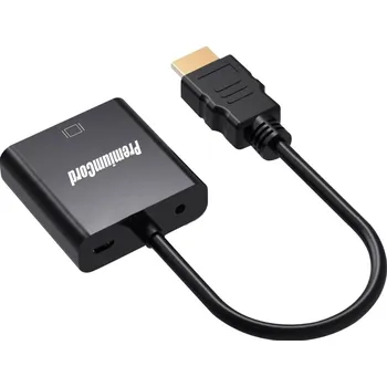 Redukce PremiumCord převodník HDMI -> VGA se zvukem