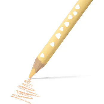 Kresba Trojhranná pastelka Rico Jumbo tělová