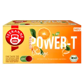 Horký nápoj Teekanne Power-T 18ks 36g Orange - ORIGINÁL Z NĚMECKA
