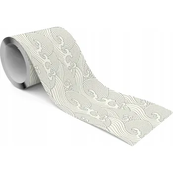 Fototapeta Samolepicí Ozdobný pásek Bordura Japonská VLNA Oceán Abstrakce