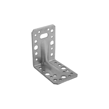 Tesařské kování KP11 - úhelník s prolisem 90x90x65x2,5 mm (Úhelník spojovací montážní kovový )