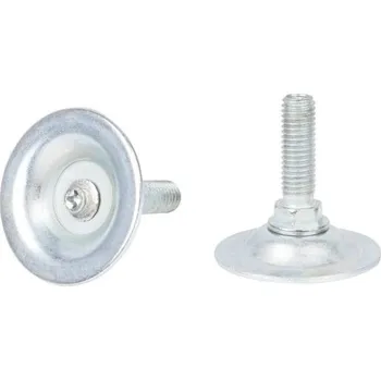 Nivelační přístroj Nivelační nožička s ocelovou základnou průměr 48mm, M10, H 50mm