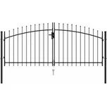 Dvoukřídlá zahradní brána s hroty…