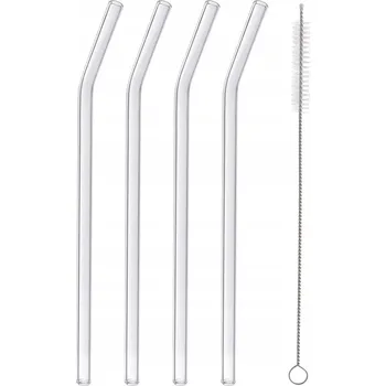 Brčka na nápoje s čističem 20 cm 5 ks