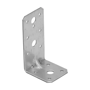 Tesařské kování KPK 11 - úhelník s prolisem 95x53x45x2,5 mm (Úhelník zesílený, spojovací)