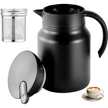 Příprava kávy Termohrnek krjnz9 1 l černý