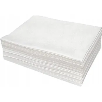 Utěrky ARIOSO TaraCrepe White, 40x30,5cm 250ks, bílá,materiál Sontara (netkaná textilie)