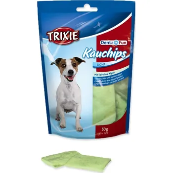 Pamlsek pro psa Pochoutka Trixie buvolí kůže s mořskou řasou, plátky 100g