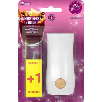 Osvěžovač vzduchu Osvěžovač vzduchu GLADE Merry Berry Bright 2x10