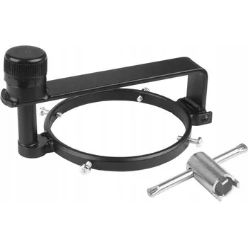 Palivová nádrž Zabezpečení hrdla palivové nádrže FI 80mm na trojzubý zámek, černé