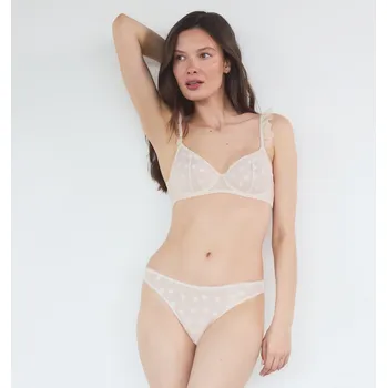 Podprsenka Reserved - Podprsenka s kosticemi a měkkými košíčky - tělová - 062CO-02X - 062CO-02X-80D