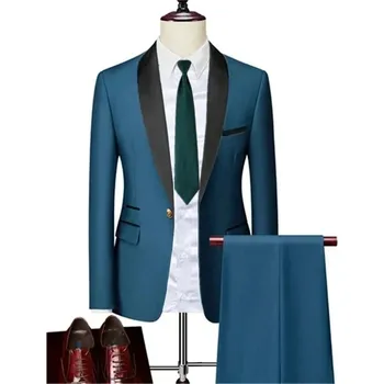 Společenský oblek MC455 Velikost: L, Barva (Varianta): Sada 2 ks Hu Lan