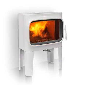 Krbová kamna Jotul F 305 R LL dlouhé nohy, bílý smalt krbová litinová kamna