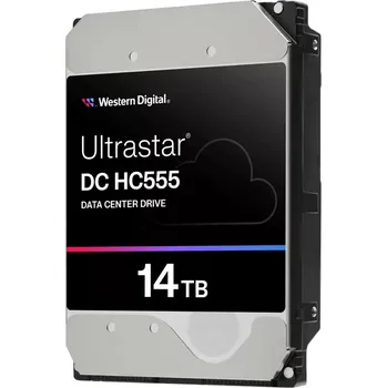 Ukládání dat Western Digital Ultrastar DC HC555 vnitřní pevný disk 14 TB 7200 ot/min 512 MB 3.5" SAS3