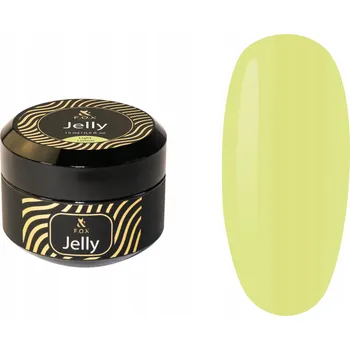Lak na nehty Stavební gel Fox Jelly Light Lemon 15 ml