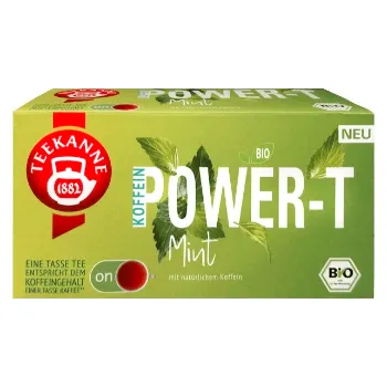 Čaj Teekanne Power-T 18ks 36g Mint - ORIGINÁL Z NĚMECKA