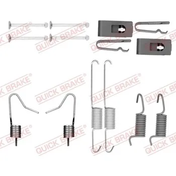 Brzdový systém Sada příslušenství, parkovací brzdové čelisti QUICK BRAKE 105-0898
