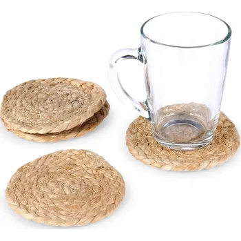 Podtácek Přírodní podtácky pod hrnek 10 cm 4 ks