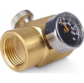 Příslušenství pro výrobník sody Adaptér pro plnění CO2 lahví SodaStream Brita Philips Dafi Twist z velké lahve TR21/4 - Modrý