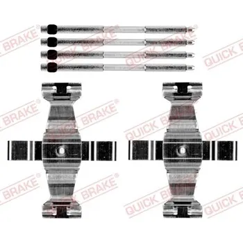 Přislušenství brzdového systému Sada příslušenství, obložení kotoučové brzdy Quick Brake 109-0171