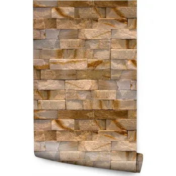 Fototapeta Tapeta Samolepicí KÁMEN Imitace Cihly Zeď 3D