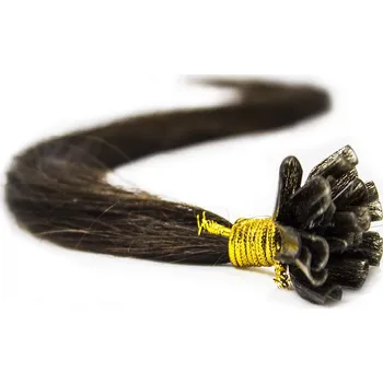 Vlasová regenerace Přírodní hnědé prameny MODERN-HAIR keratin 25 cm