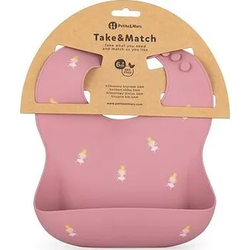 PETITE&MARS Bryndák silikonový Take&Match Rose Princesses 6m+