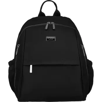 Městský batoh Černý dámský batoh Peterson CP04B (Elegantní dámský batoh v černém provedení 34 x 26 x 15 cm)