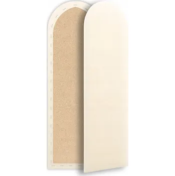 Obraz Čalouněný Panel na zeď PLOT MAGIC VELVET Krémový 20x80