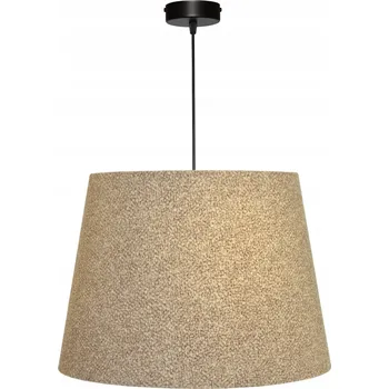 Závěsné svítidlo Lustr E27 Béžové Bubliny STÍNIDLO KUŽEL 34x44 v29 AREZZO