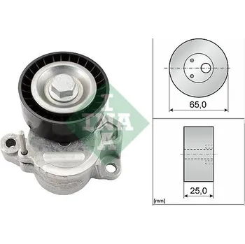 Napínák, žebrovaný klínový řemen Schaeffler INA 534 0625 10