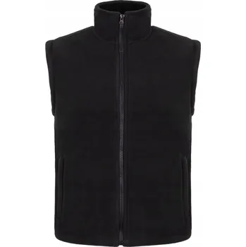 Pánská bunda Lékařská fleecová vesta černá vel. S