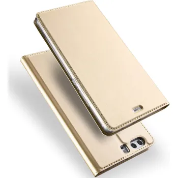 Pouzdro na mobilní telefon DUX 8865 DUX flipové pouzdro Huawei P10 Plus zlaté