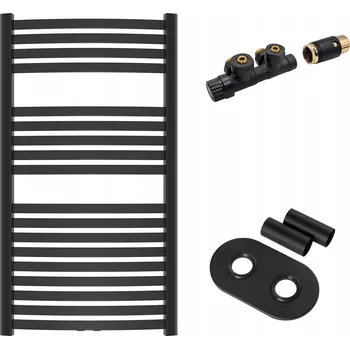 Radiátor Koupelnový radiátor, teplovodní Invena 446 W 540 x 1000 mm černý