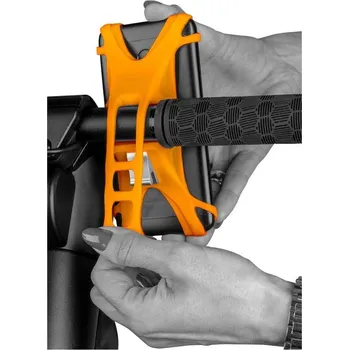 Elektrokoloběžka Silikonový držák mobilu pro elektrokoloběžky Narex ESN 350 a ESN 400 (Narex ESN MH-Silicone), kód: 65405636