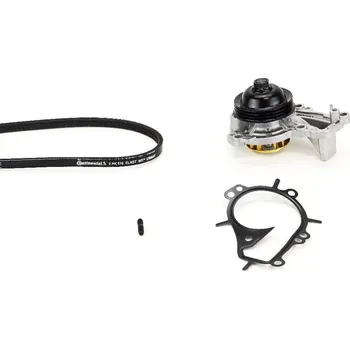 Vodní pumpa + klínový žebrový řemen CONTINENTAL CTAM 3PK576 ELAST WP2