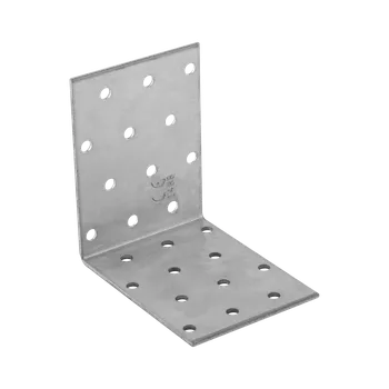 Tesařské kování KM8 - úhelník montážní 80x80x60x2,0 mm (Úhelník spojovací montážní kovový )