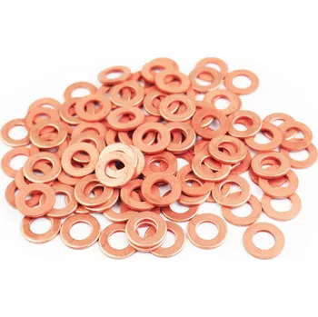 Svářečka Podložky pro bodovou svářečku OCELOVÁ OKA pro svářečku 100ks BITŮ 16mm x 8mm