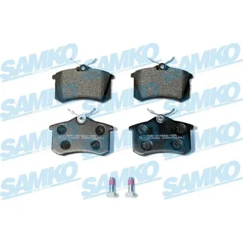 Brzdová destička Sada brzdových destiček, kotoučová brzda SAMKO 5SP634