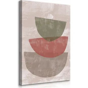 Obraz OBRAZ DO LOŽNICE STYL BOHO ABSTRAKCE MINIMALISMUS 60x90