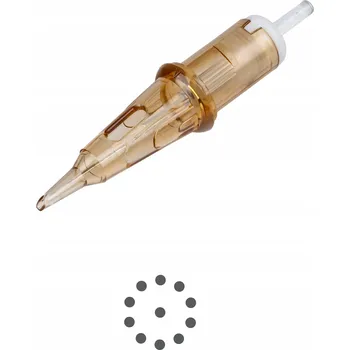 Tetování KAZETA V-SELECT 11RL, 0,30 mm, jehla na tetování