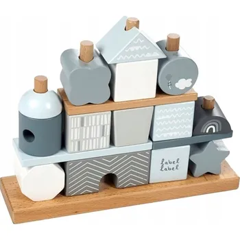 ostatní stavebnice Štítek Stavebnice Domeček Modrý