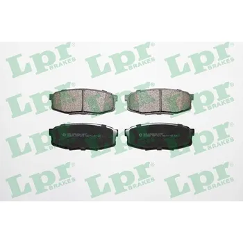 Brzdová destička Sada brzdových destiček, kotoučová brzda LPR 05P1419