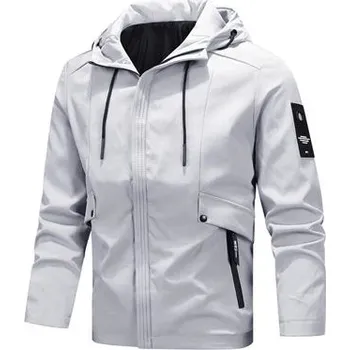 Pánská softshellová bunda Pánská bunda ND266 Barva: Šedá, Velikost: 5XL