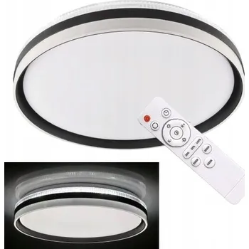 STROPNÍ SVÍTIDLO STROPNÍ KOUPELNOVÁ LAMPA DEKORATIVNÍ EFEKTY 72W LED DÁLKOVÝ OVLADAČ CCT IP44