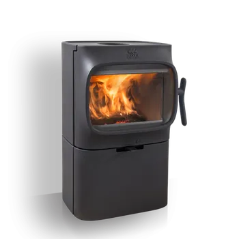 Krbová kamna Jotul F 105 B, podstavec, černý lak, Litinová kamna