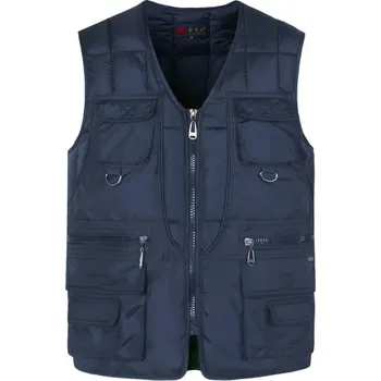 Pánská softshellová bunda Pánská vesta DIMU236 Barva: Tmavě Modrá, Velikost: 4XL